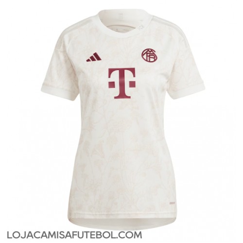 Camisa de Futebol Bayern Munich Equipamento Alternativo Mulheres 2023-24 Manga Curta